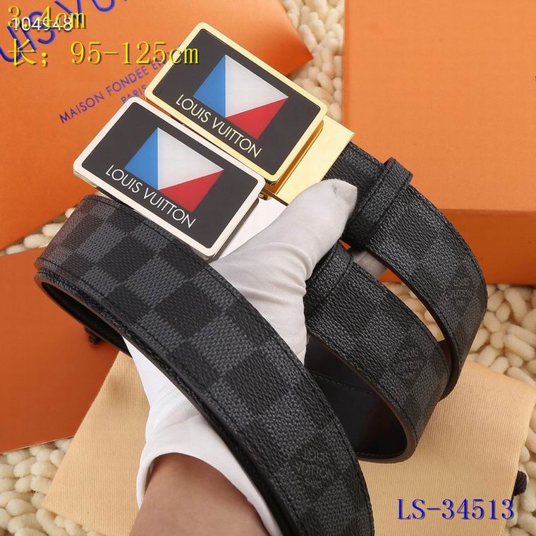 LV Belt 34mm 95-125cm 8L19